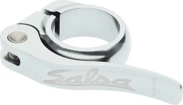 Sadelstolpsklamma Salsa Flip-Lock 32.0 mm silver