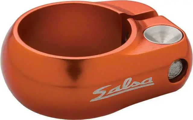 Sadelstolpsklamma Salsa Lip-Lock 35.0 mm orange