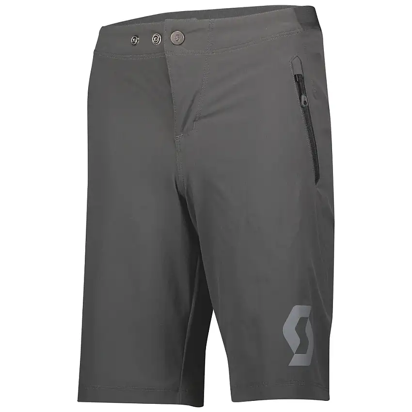 SCOTT Trail 10 Loose Fit Shorts med Inlägg Mörkgrå för Junior