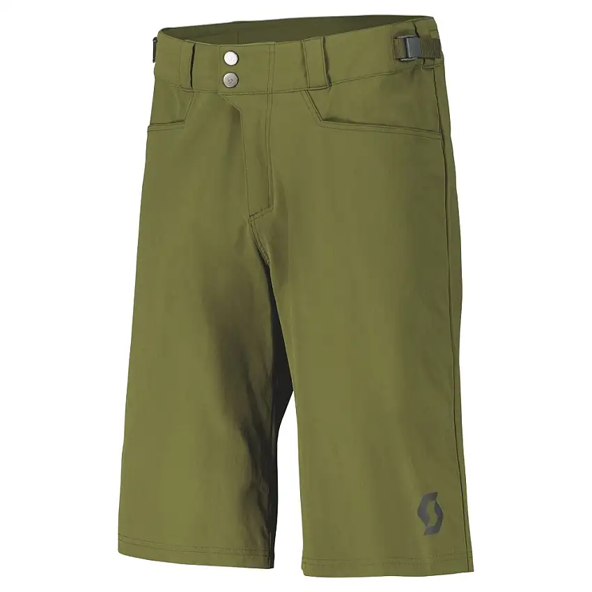 SCOTT Trail Flow Loose Fit Shorts med Inlägg i Grön