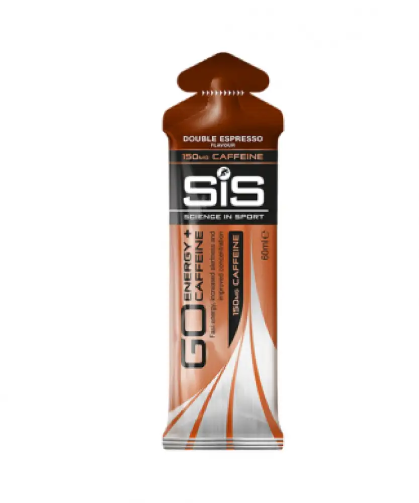 SIS GO Energy+Caffeine gel med koffein dubbel espresso 60ml