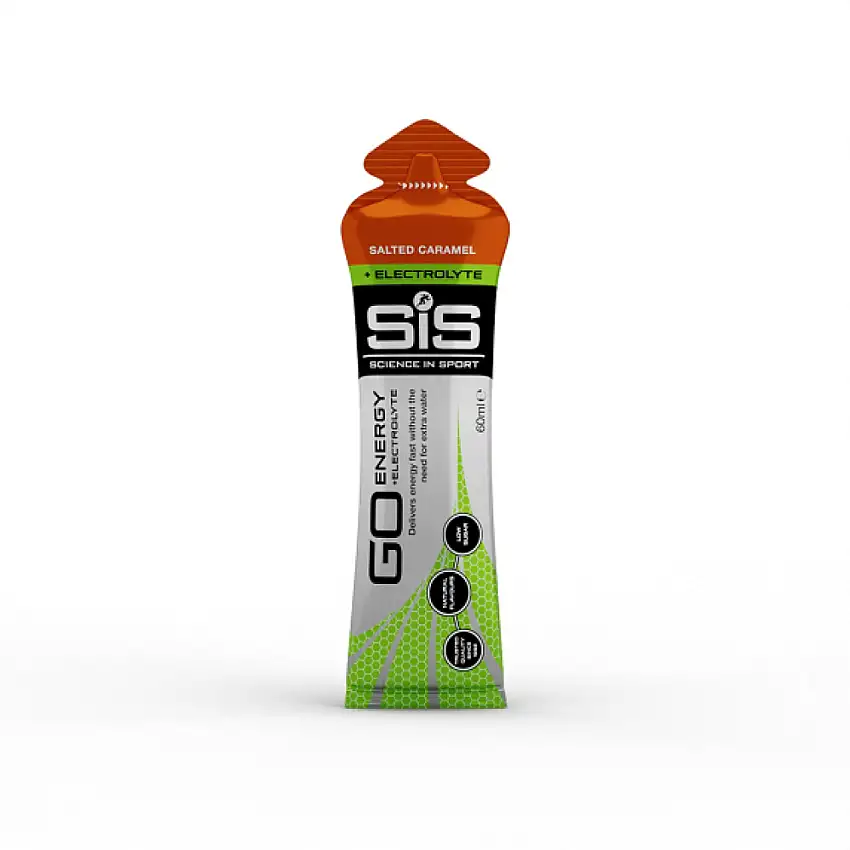 SIS GO Energy + Electrolyte gel salted caramel 60 ml