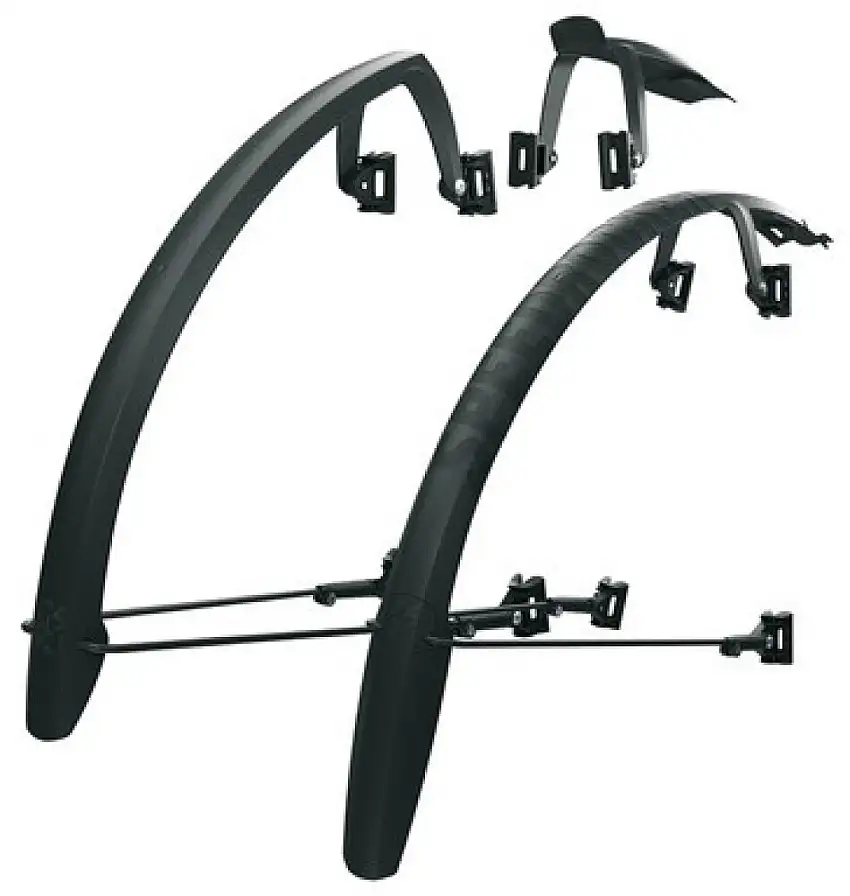 SKS Speedrocker skärmset 42 mm 700c svart