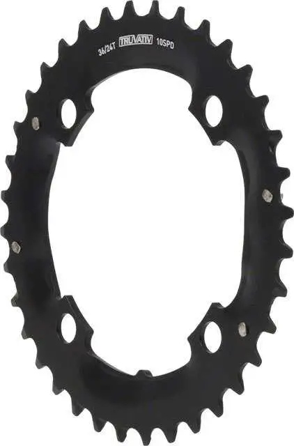 Drev SRAM Mountain för Specialized 36/24 104 bcd 10 växlar 36T svart