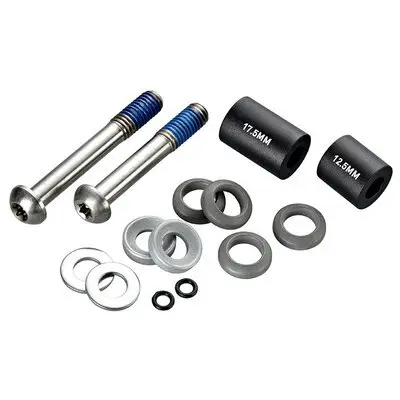 Skruvsats Sram Postmount 20 S (Av 180/arr 160) Titanium T25 (Cps)