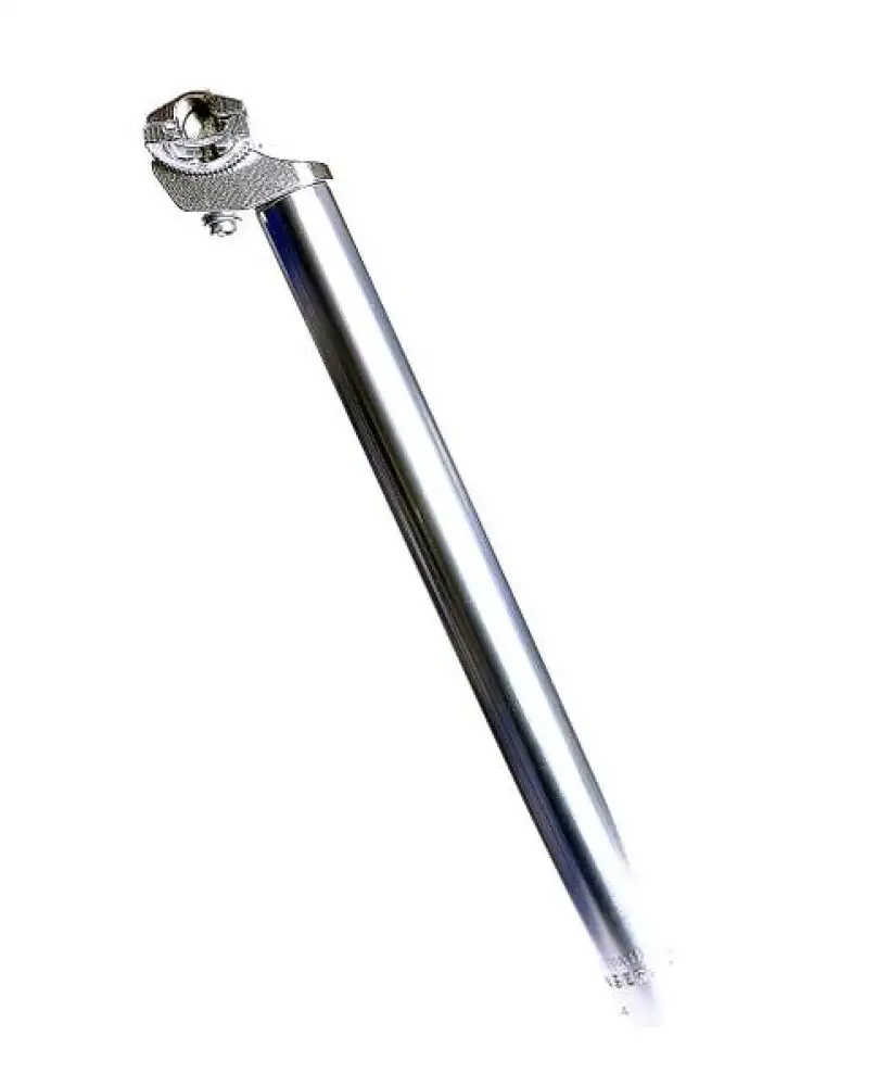 Sadelstolpe Alu Silver 27,0x400mm