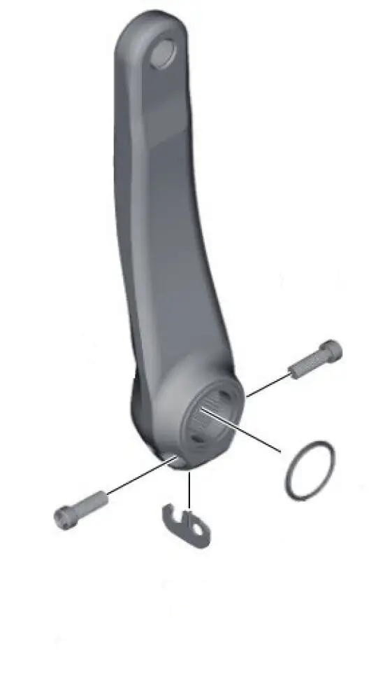 *CF* Pedalarm Venstre FC-M8000 175 mm