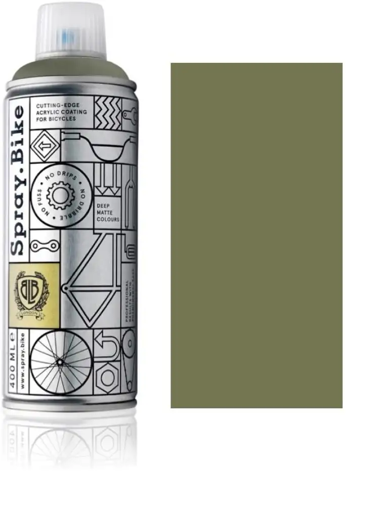 Spray.Bike sprayfärg 400 ml olivgrön