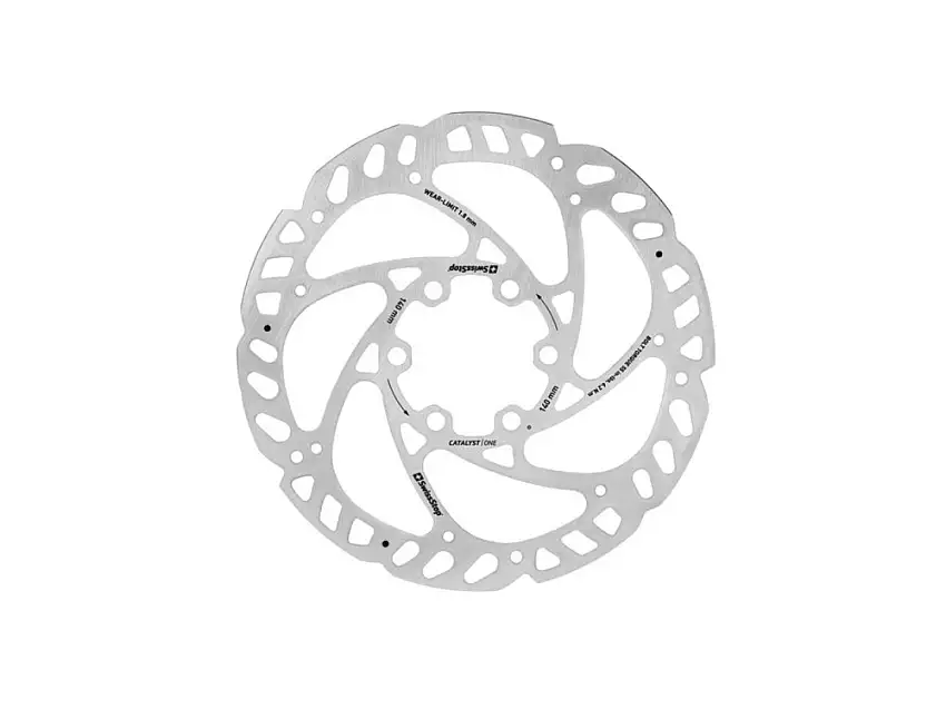 Swissstop Catalyst One 6-Bult Skivbroms, 140 mm