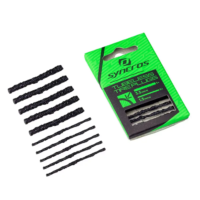 Syncros Tubeless däckpluggar 1,5 mm/3,5 mm