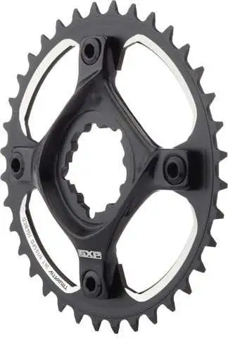 Drev Truvativ/SRAM inkl. GPX-spindel 104 bcd 10 växlar 36T