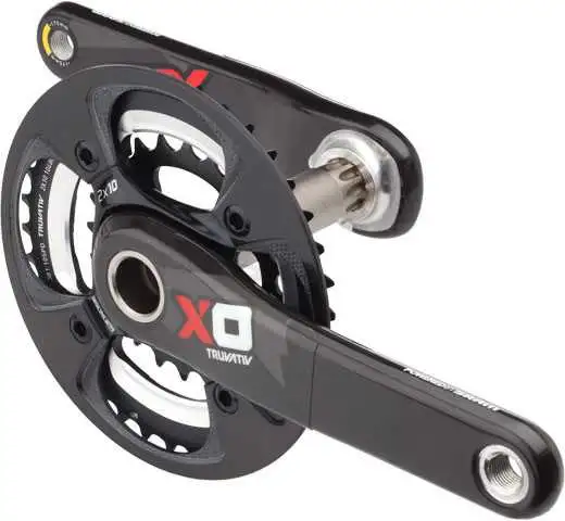 Vevparti Truvativ X0 GPX Cg 2 x 10 växlar 38/24T 175 mm röd