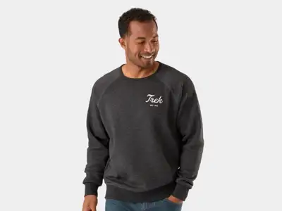 Tröja Trek Script Crewneck sweatshirt Charcoal
