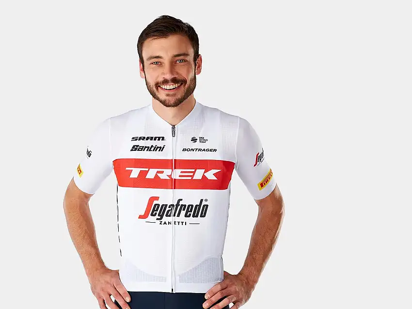 Tröja Santini Trek-Segafredo Team Vit/Röd