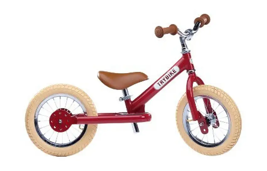 Trybike Balanscykel / Springcykel 2 Hjul Röd