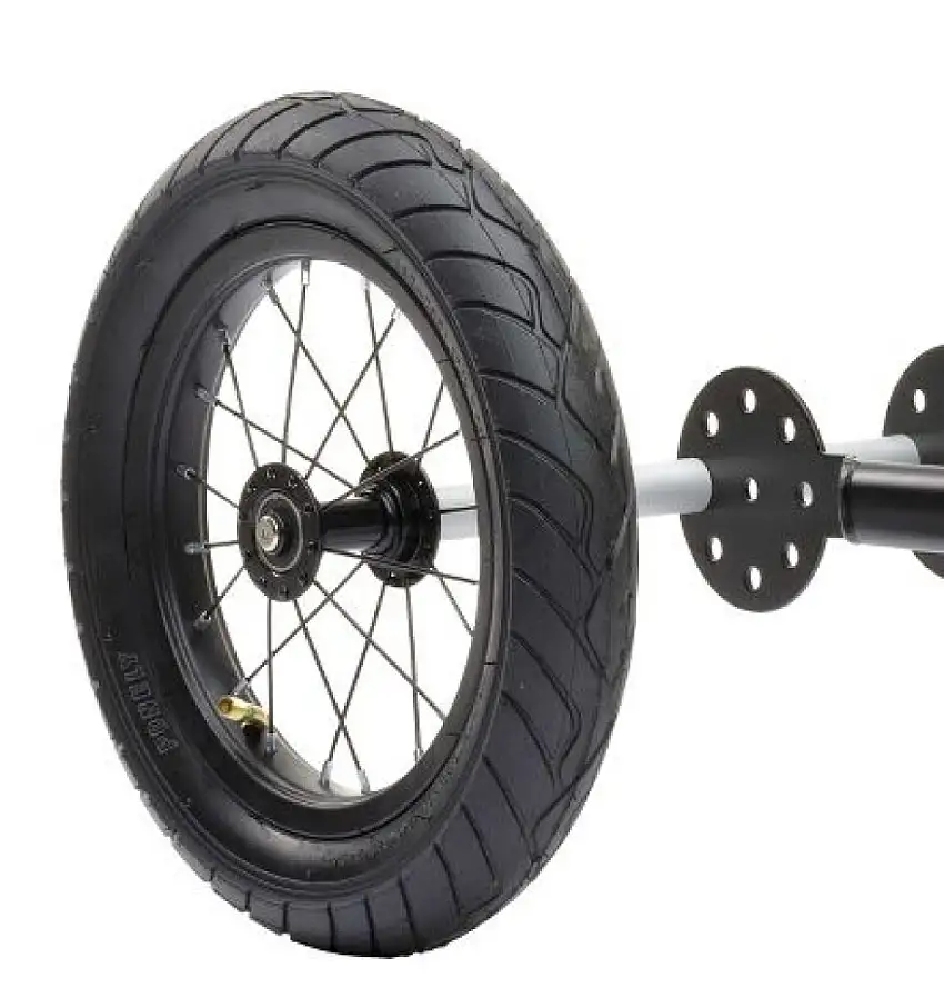 Trybike Ekstra Hjul Svart