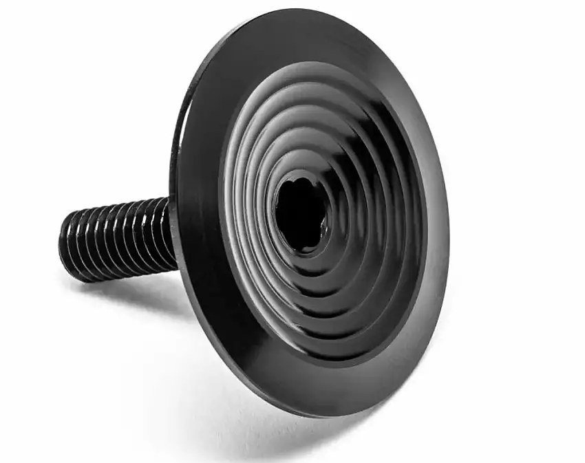 Absolute Black lättväkts Top Cap Svart