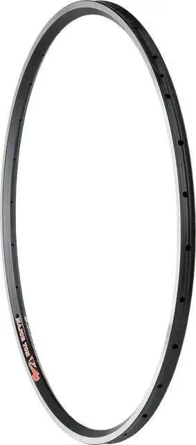 Fälg Velocity Major Tom 700C 622 tub svart/silver 32H