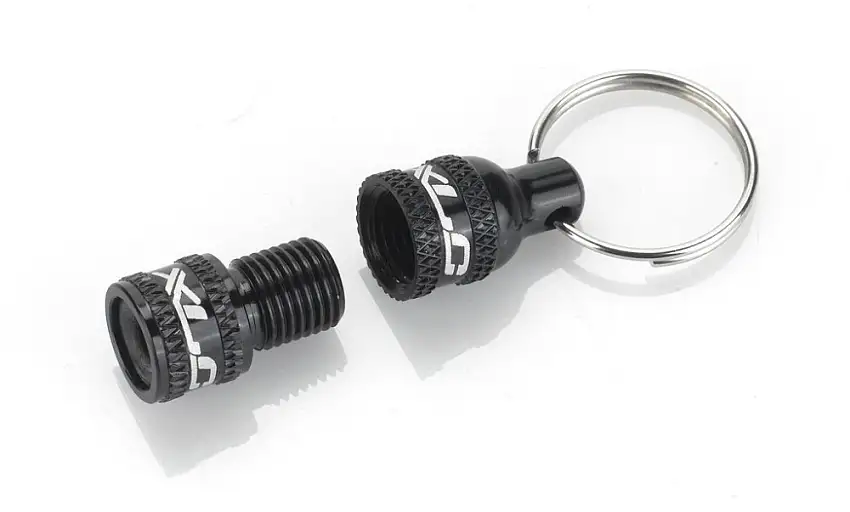 XLC race/dunlop till Auto ventil adapter svart
