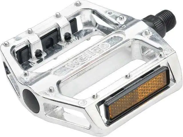 Cykelpedaler Wellgo B087 1/2" silver