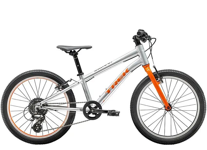 Barncykel Trek Wahoo 20 silver/orange 20"
