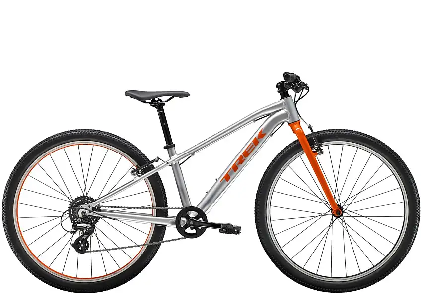 Barncykel Trek Wahoo 26 silver/orange 26"