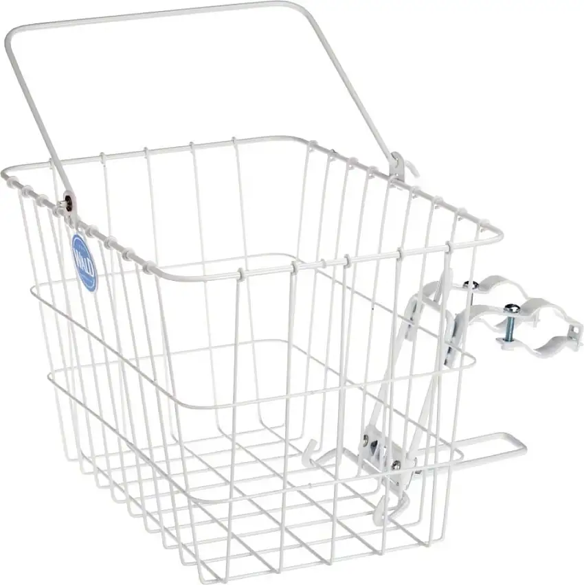 Wald 3133 Quick Release cykelkorg vit