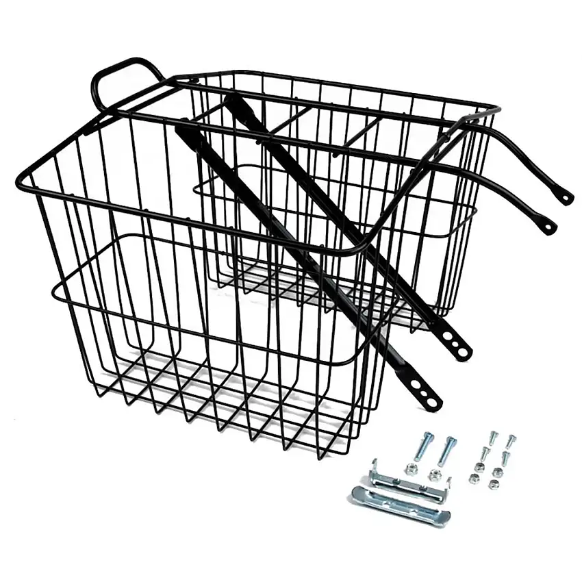 Wald 535 Rear Carrier cykelkorg bak, svart