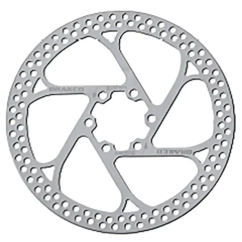 XLC BR-X79 Bromsskiva 140 mm 6-håls avrundade kanter