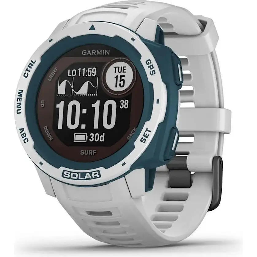 Träningsklocka Garmin Instinct Solar Surf Ljusgrå