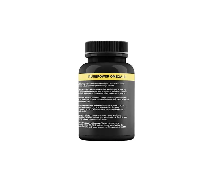 Omega-3 tabletter PurePower 150 kapslar