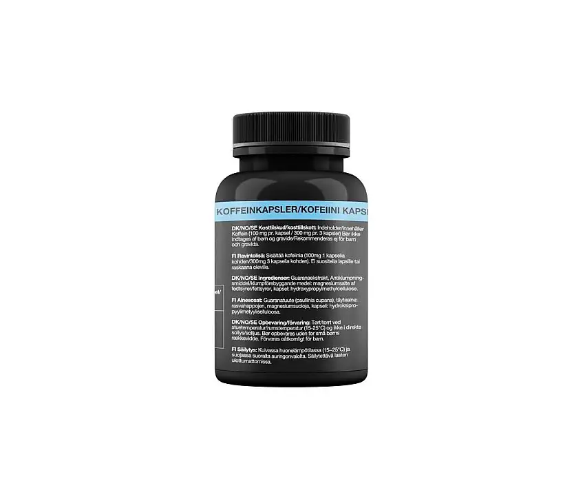 Koffeintabletter PurePower Caffeine 90 kapslar