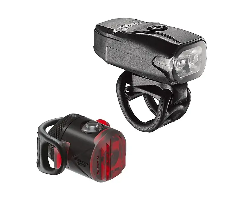 Belysningsset Lezyne KTV Drive/Femto USB svart