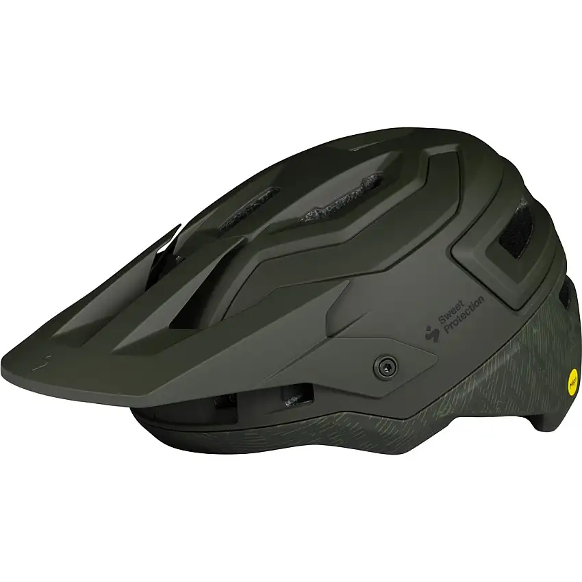 Cykelhjälm Sweet Protection Bushwhacker 2Vi Mips Helmet Maze Green
