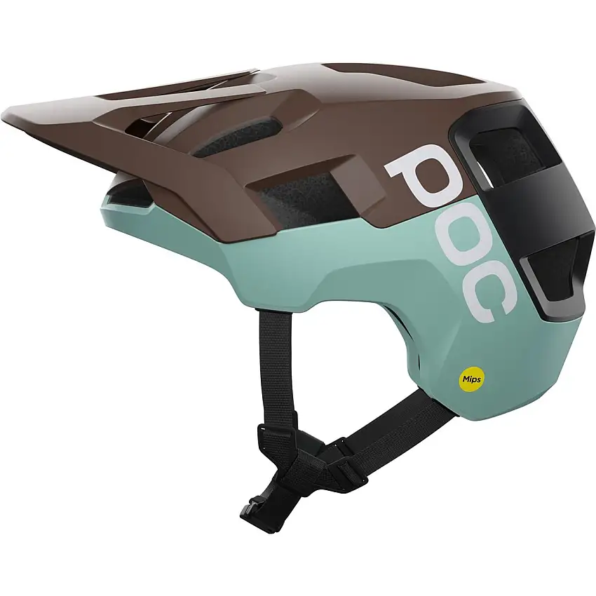 Cykelhjälm POC Kortal Race MIPS Bronzite Brown Matt/Lazurite Blue