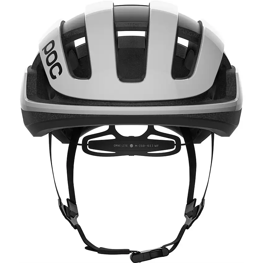 Cykelhjälm POC Omne Lite WF Hydrogen White/Uranium Black Matt