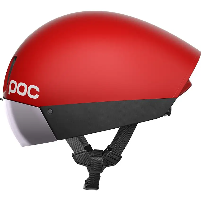 Cykelhjälm POC Procen Air Prismane Red Matt