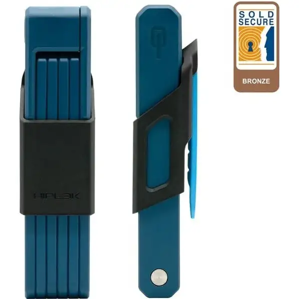 Vikbart Lås HIPLOK Switch Foldable lock Blue
