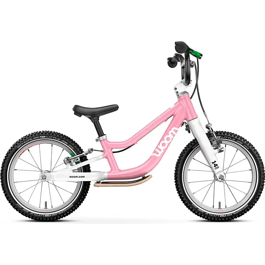 Balanscykel Woom Go 1 Plus Powder Pink 14"