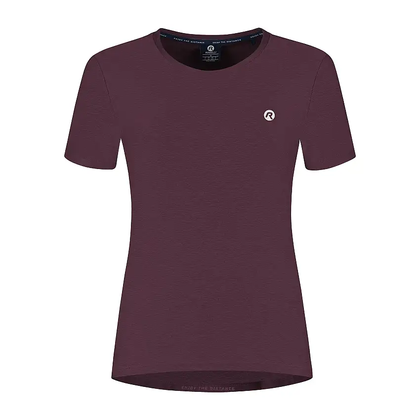 Löpartröja Rogelli Essential T-Shirt Women Eggplant