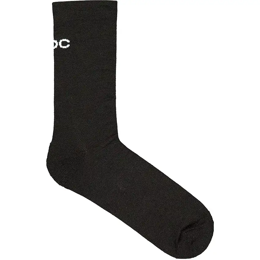 Cykelstrumpor POC Cadence Road Thermal Socks Uranium Black
