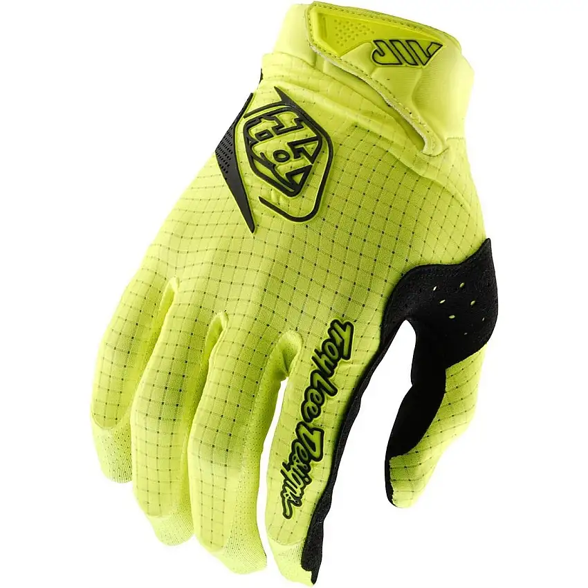 Cykelhandskar Troy Lee Designs Youth Air Glove Mono Flo Yellow