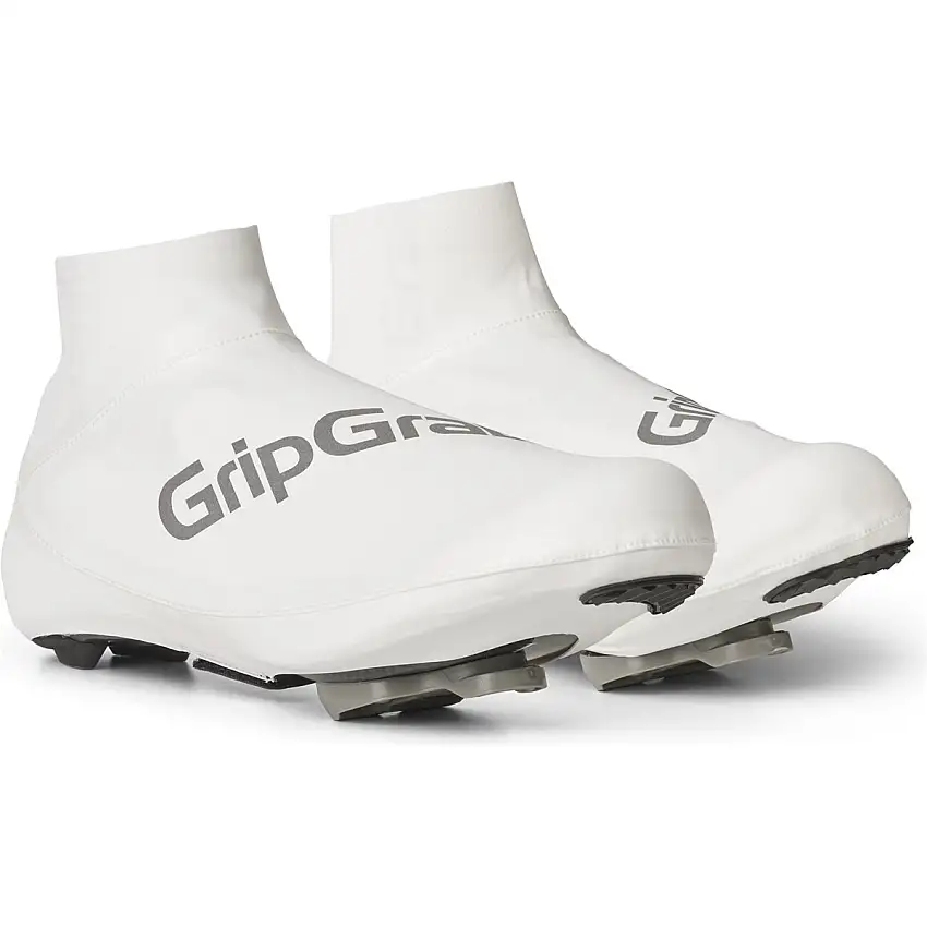 Skoöverdrag GripGrab Faststream Aero Shoe Covers White