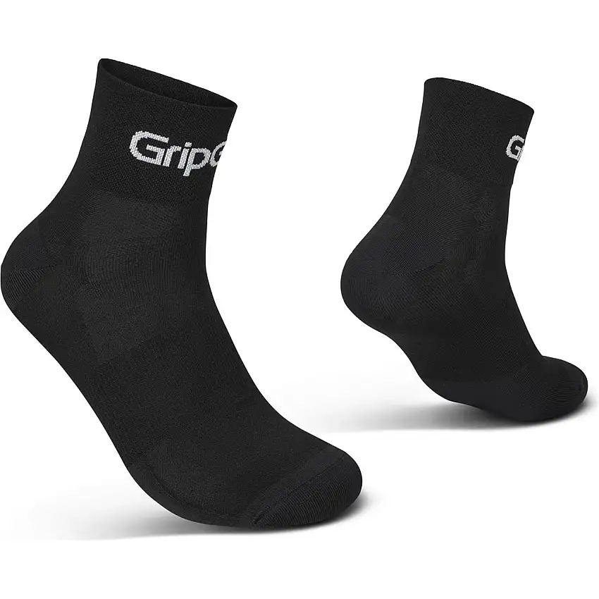 Cykelstrumpor GripGrab RIDE Low Cut Socks Black
