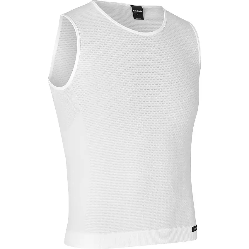 Underställ GripGrab PACR Ultralight Sleeveless Base Layer White