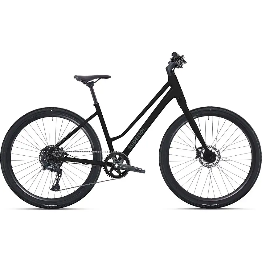 Hybridcykel Superior BLOX 6.4 MS Matte Black