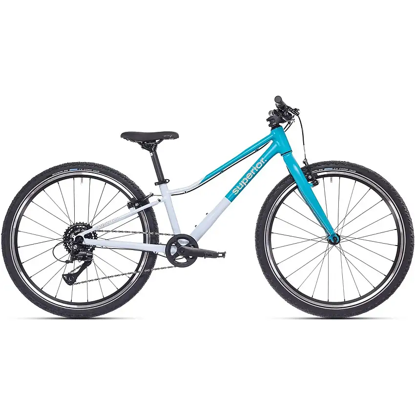 Barncykel Superior F.L.Y. 24 VB Matte Teal