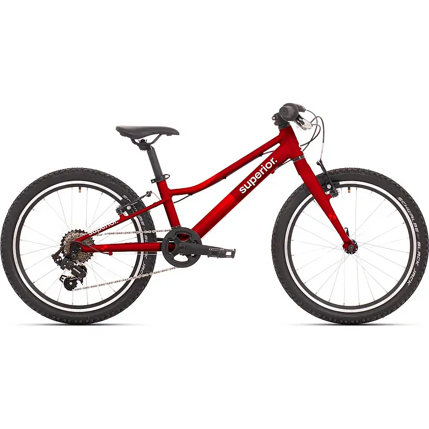 Barncykel Superior RACER 20 Gloss Racing Red