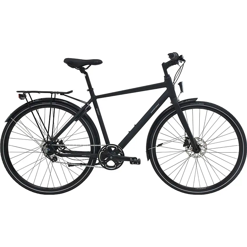 Cityhybrid Nishiki Speed Herr black