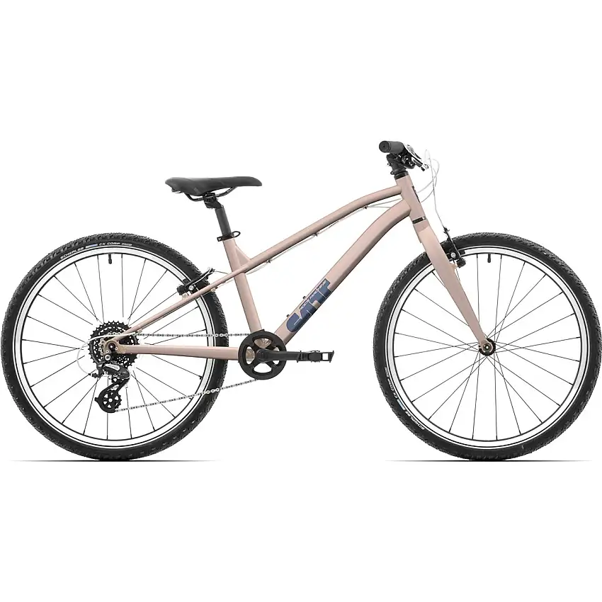 Barncykel Rock Machine Catt Jr 24 Matte Pink Pearl